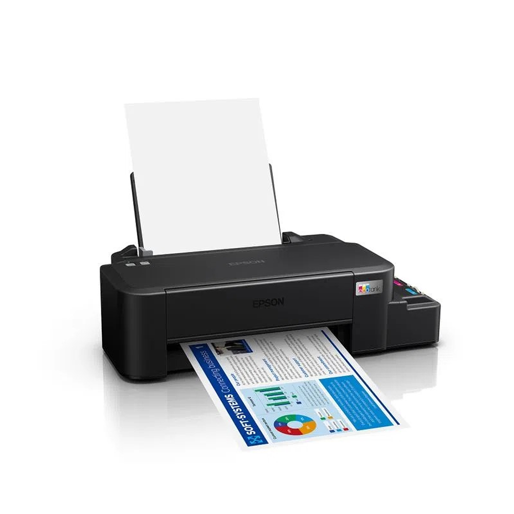 Impresora de función única Epson EcoTank L121 con impresión 100% sin cartuchos C11CD76303