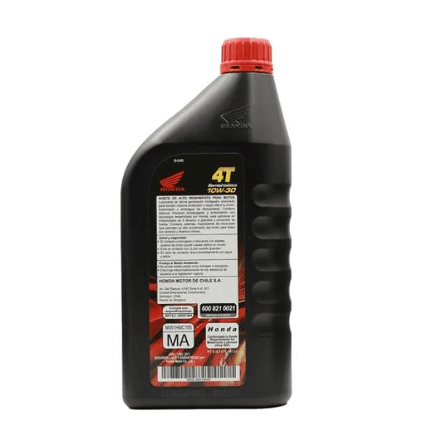 Aceite Moto 10w30 Honda Original 4t Semisintetico 946ml 2