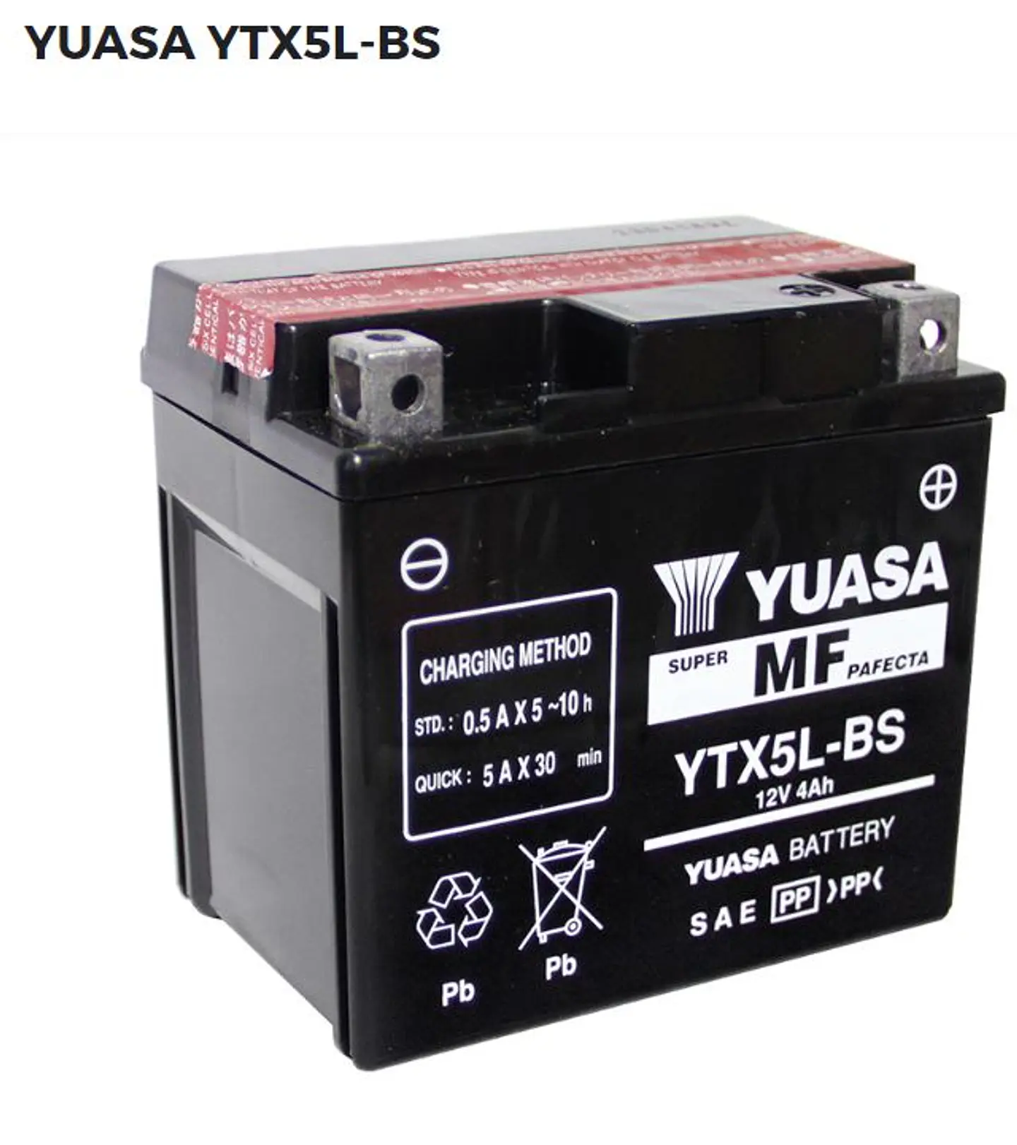 BATERIA YUASA YTX5L-BS 1