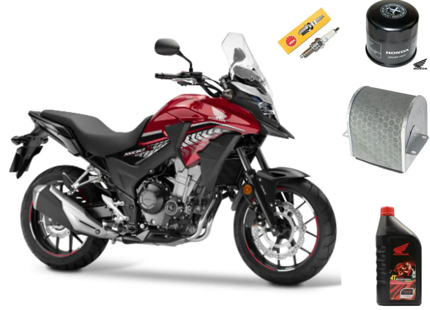 Kit Mantención CB500X  2014-18 1