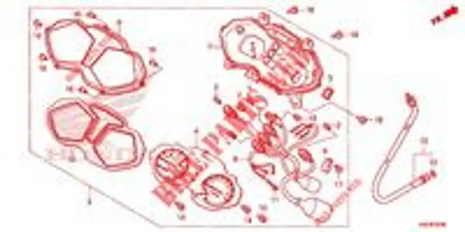 TABLERO HONDA CBF 125 TWISTER 2