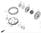 KIT PISTON CRF250RX EMPAQUETADURA CULATA-PISTON-ANILLOS-PASADOR PISTON-SEGUROS DE PISTON - Miniatura 2