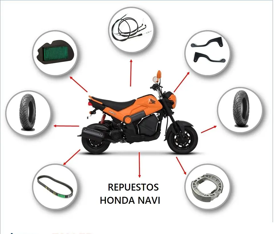 ENS. LUZ INTERMITENTE TRAS/IZQ. PARA HONDA NAVI 1