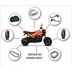 FUNDA DE HORQUILLA DER./DEL. PARA HONDA NAVI 2