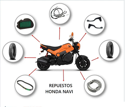 SOPORTE DE PALANCA DE MANUBRIO IZQ. PARA HONDA NAVI