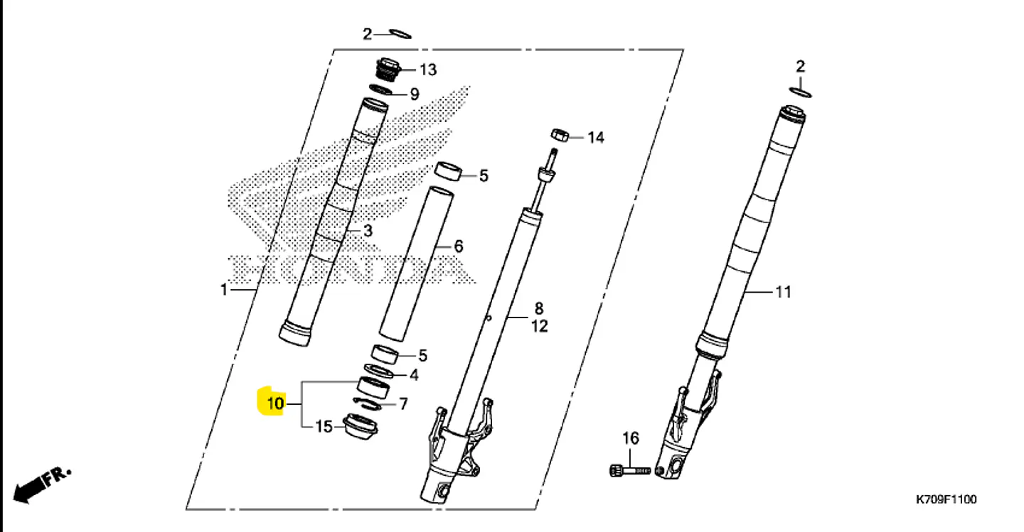 RETEN-GUARDAPOLVO TELESCOPICA CB 190 2