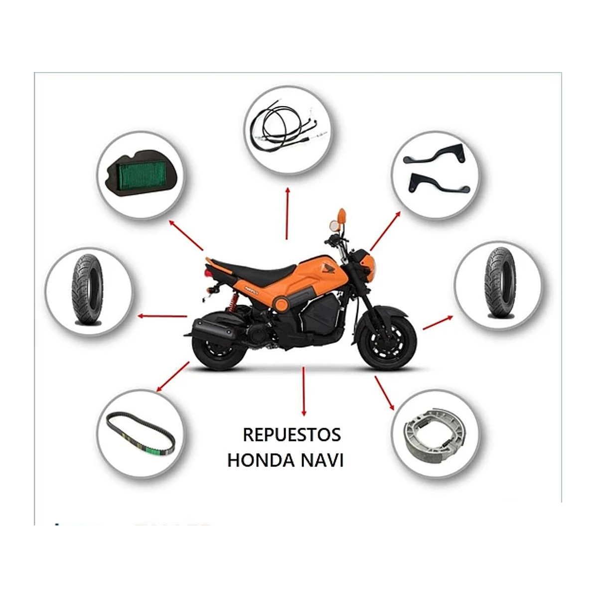 JUEGO DE LLLAVES PARA HONDA NAVI