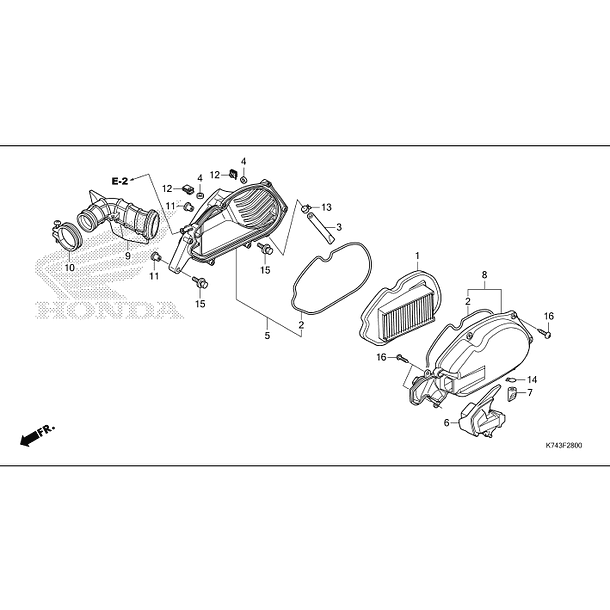 FILTRO AIRE PARA MODELO NAVI 2