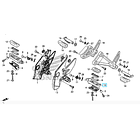 PEDALIN PILOTO IZQUIERDO PARA MODELO  CB500X 2