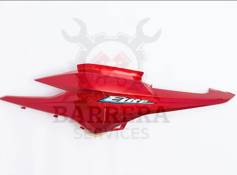 CARENADO TRASERO IZQUIERDO  ROJO HONDA ELITE FI