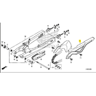 CUBRE CADENA HONDA CB 190 AÑO 2018 2