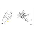 MASCARA FRONTAL HONDA  NEW ELITE BLANCO 2016 1