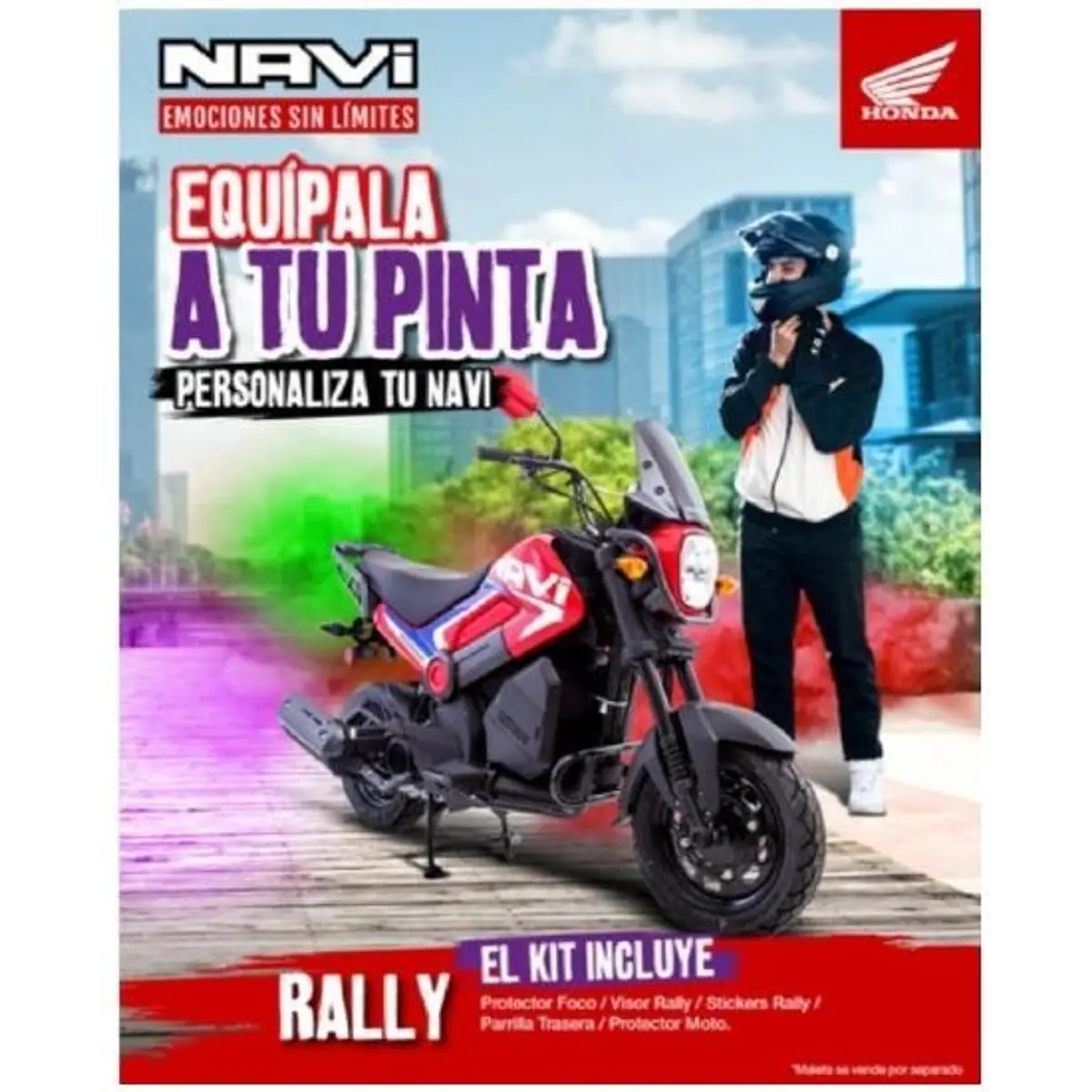 KIT RALLY PARA HONDA NAVI | BARRERA MOTOS