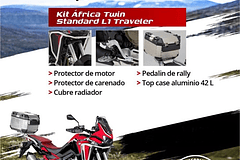 kit equipamiento africa standar L1 traveler