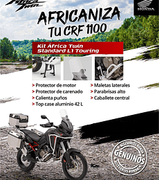 kit equipamiento africa standar L1 tourin