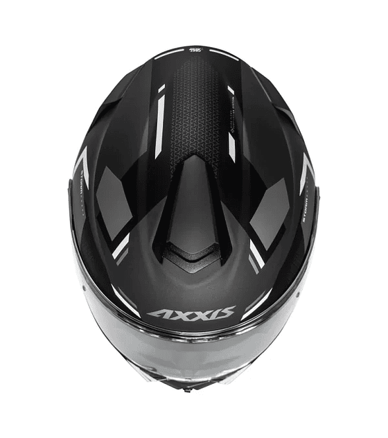 Casco Abatible Axxis Storm Drone D0 Blanco