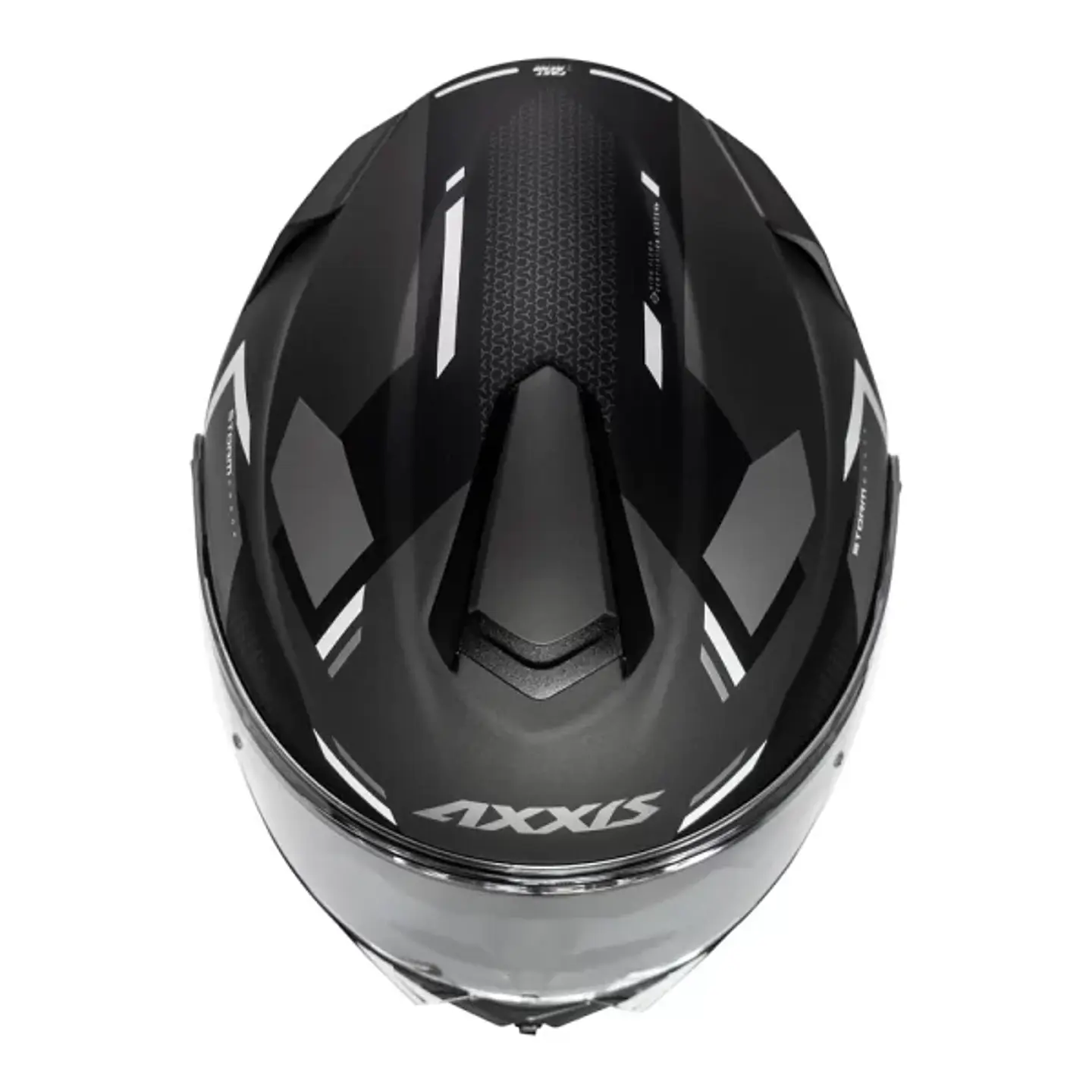 Casco Abatible Axxis Storm Drone D0 Blanco 3