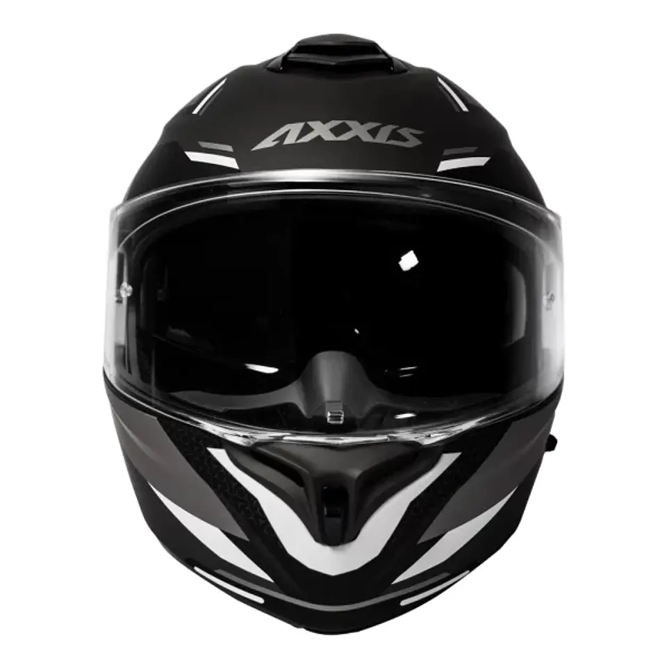Casco Abatible Axxis Storm Drone D0 Blanco 5