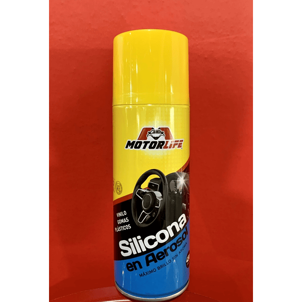 Silicona En Aerosol Motorlife 1