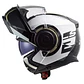Casco ABATIBLE LS2 FF902 SCOPE ARCH BLANCO TITANIUM - Miniatura 1