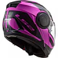 Casco ABATIBLE LS2 FF902 SCOPE AXIS NEGRO ROSA - Miniatura 3