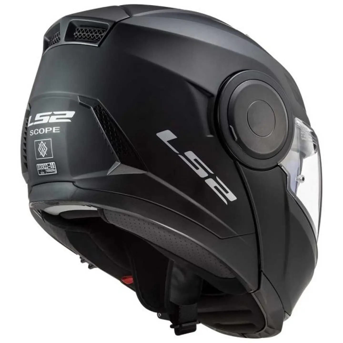 Casco ABATIBLE LS2 FF902 SCOPE NEGRO MATTE 3