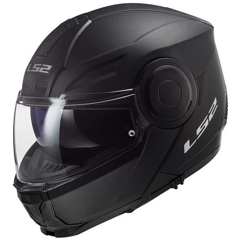Casco ABATIBLE LS2 FF902 SCOPE NEGRO MATTE