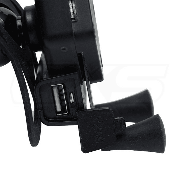 Soporte para celular moto jg con cargador base para espejos o tornillos 4