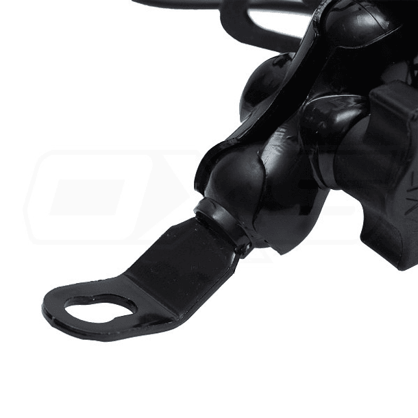 Soporte para celular moto jg con cargador base para espejos o tornillos 6
