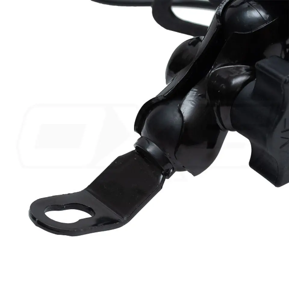 Soporte para celular moto jg con cargador base para espejos o tornillos 6