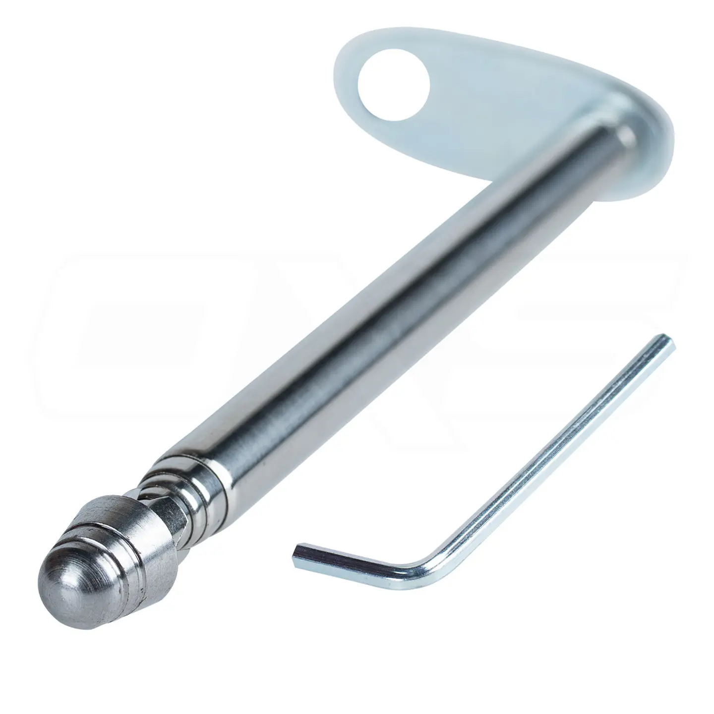 Antena para moto corta hilo curado retractil base para tornillos espejos 2