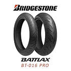 PAREJA NEUMATICOS 120/70/ZR17 Y 180/55ZR17 BRIDGESTONE BT016  1