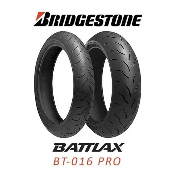 PAREJA NEUMATICOS 120/70/ZR17 Y 180/55ZR17 BRIDGESTONE BT016  1