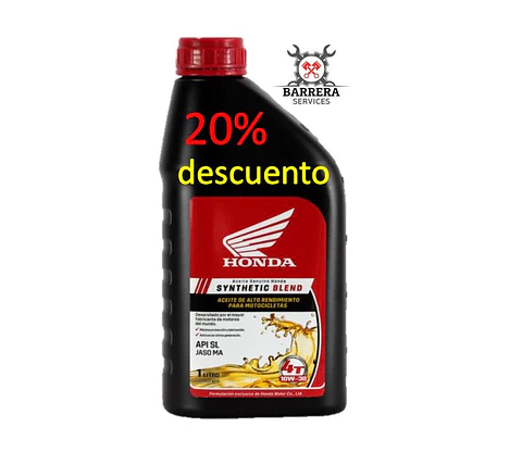 Aceite Moto 10w30 Honda Original 4t Semisintetico 946ml - PROMOCION