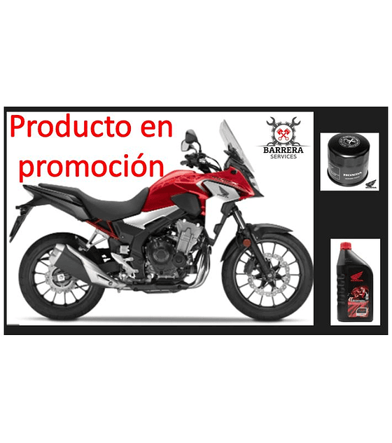 KIT MANTENCIÓN CB500X AÑO 2019-21- PROMOCION