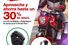 Kit Maleta-Pata Lateral Honda Navi