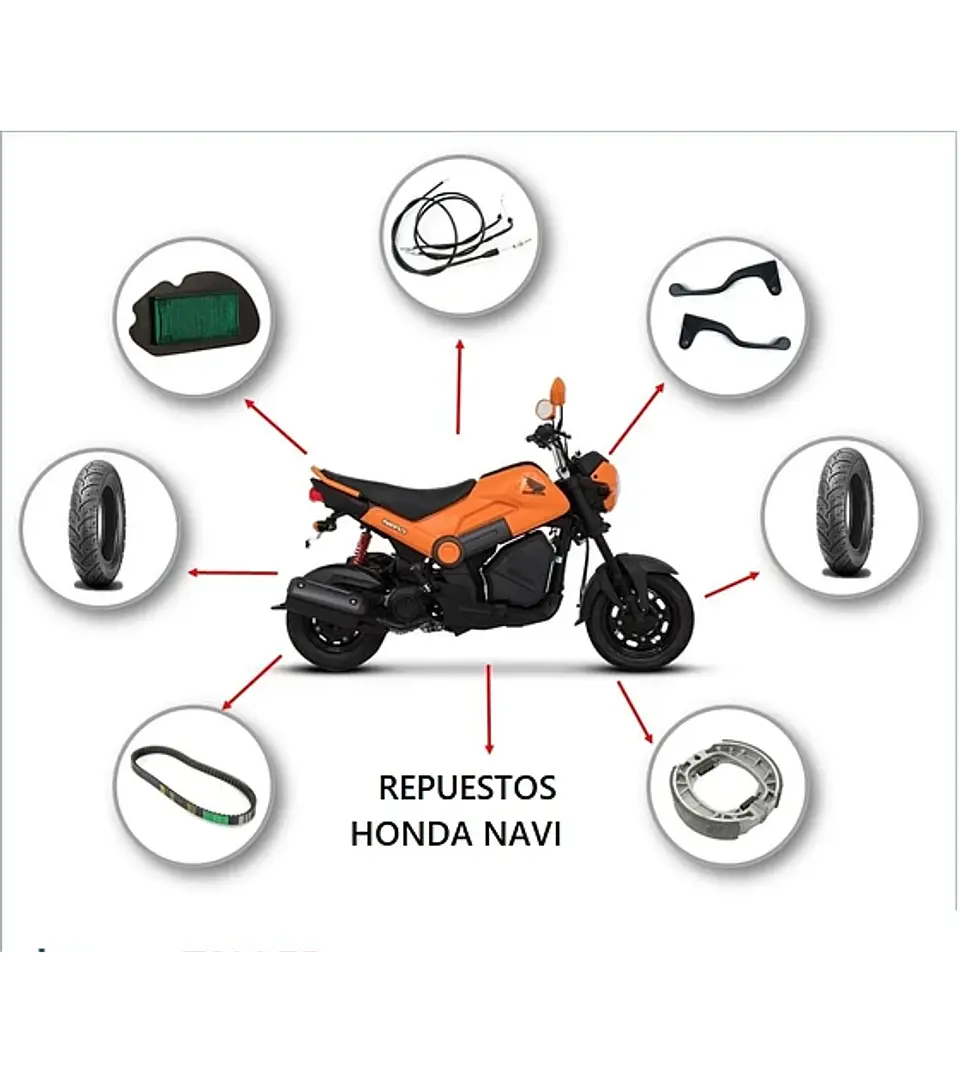 FUNDA ASIENTO HONDA NAVI - NEGRO 2