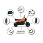 LLANTA TRASERA HONDA NAVI-DIO - Miniatura 2