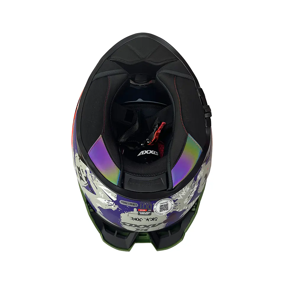 Casco Axxis Hawk Sv Evo Sick Joke 5
