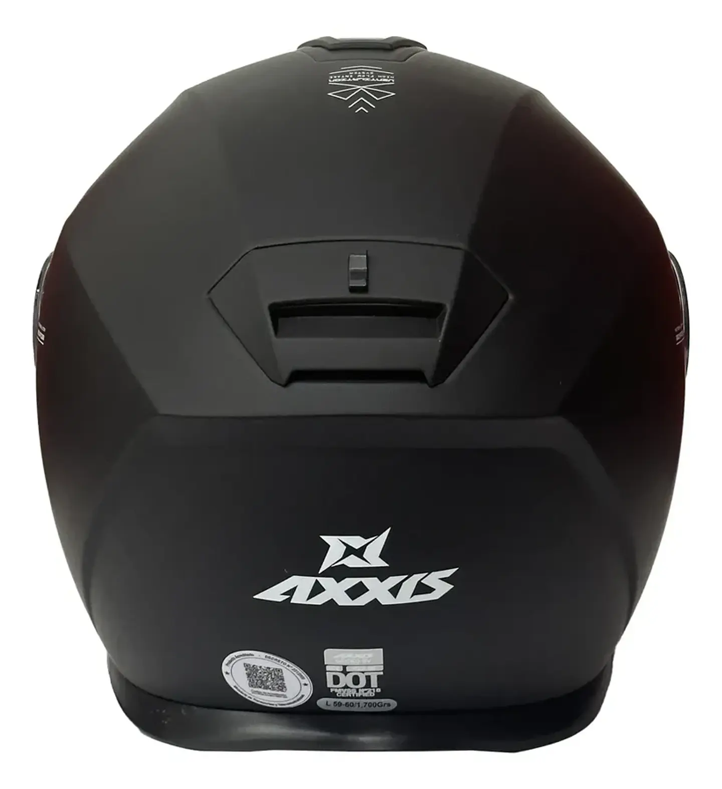 CASCO AXXIS FU403SV GECKO SV SOLID A1 NEGRO MATE 3