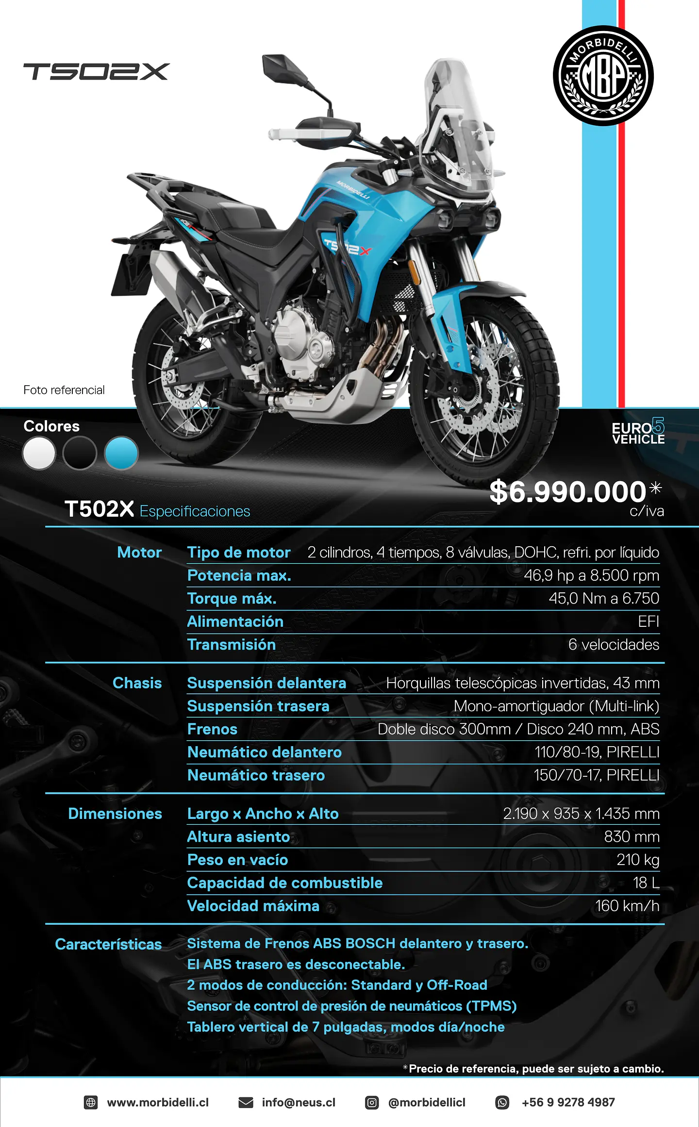 MORBIDELLI T502X 7