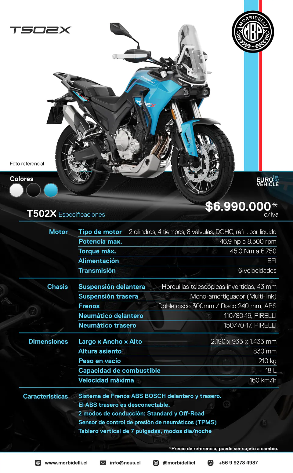 MORBIDELLI T502X 7