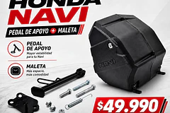 Kit Maleta-Pata Lateral Honda Navi