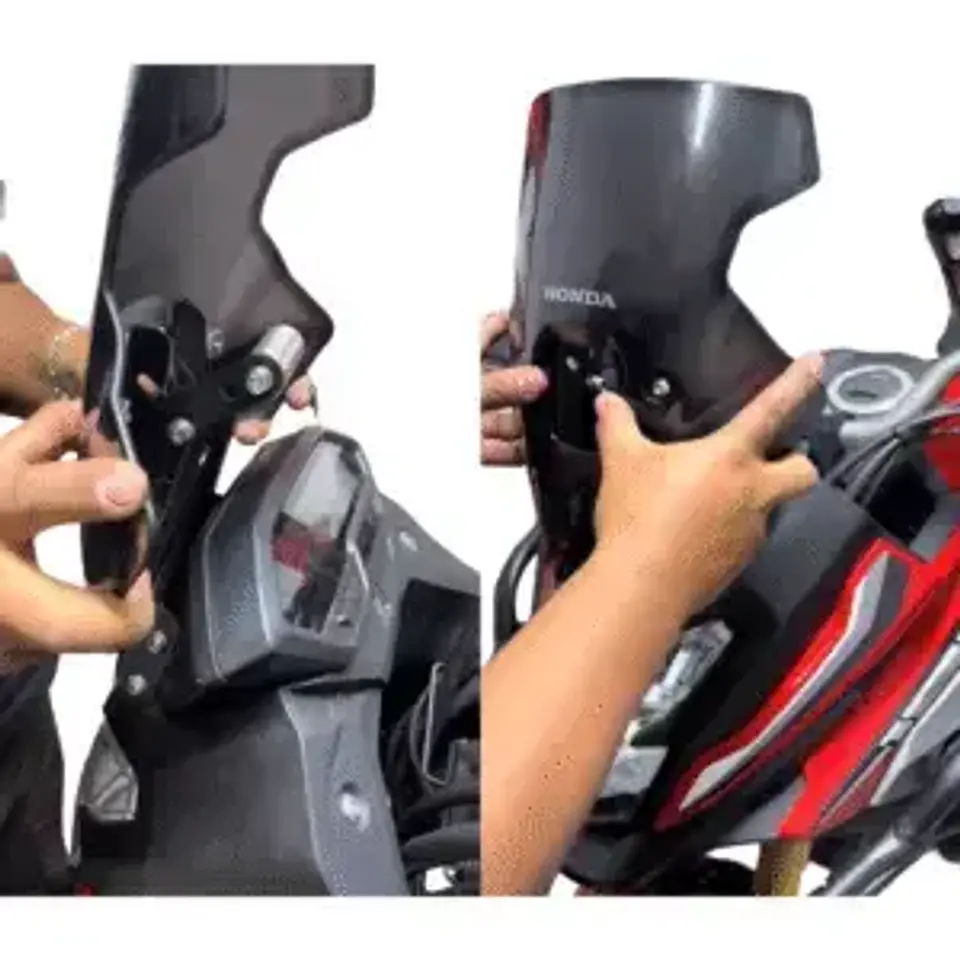 Regulador de parabrisas o Cúpula con Soporte de GPS – HONDA NX190 2