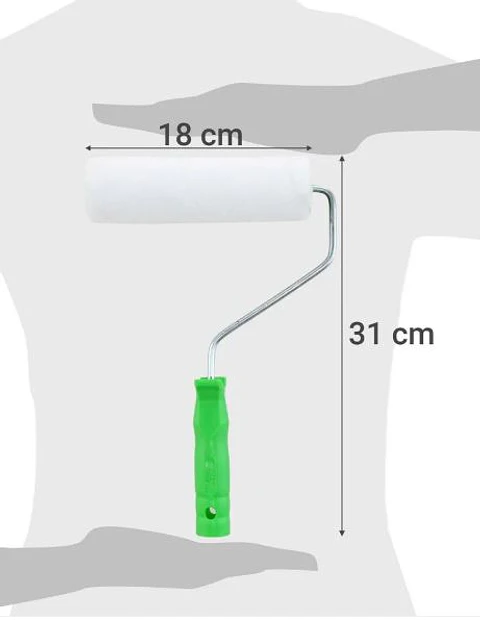 RODILLO FIBRA PELO CORTO LIZCAL 18 cm (7 pulgadas)