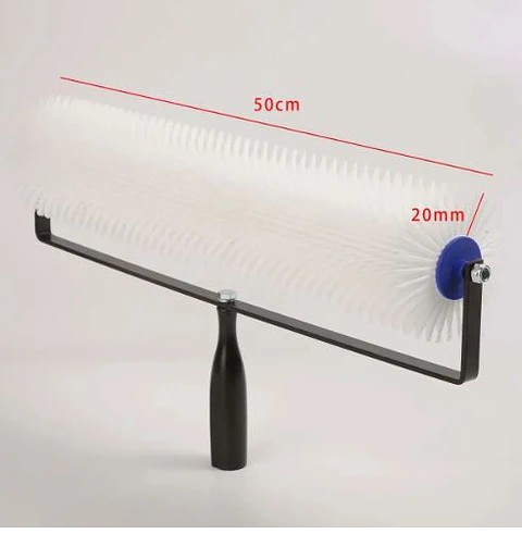 Rodillo Aireador Puas Resinas Epoxicas 50cm ancho y puas de 20mm espesor 
