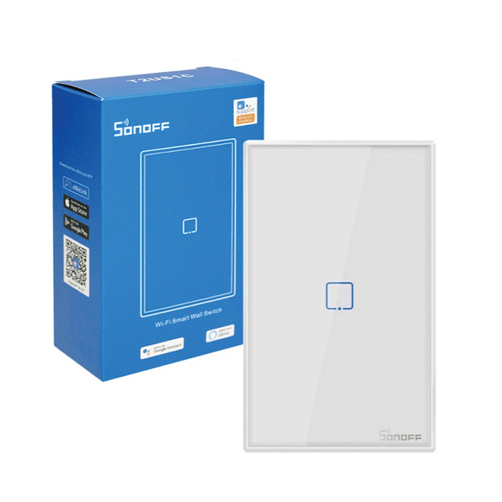 INTERRUPTOR SONOFF T2-US 1-C BLACK 1