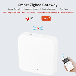 Hub ZigBee, puente WiFi, Bluetooth