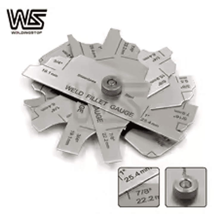 Galga para Medidor de filete de soldadura MG-11 3