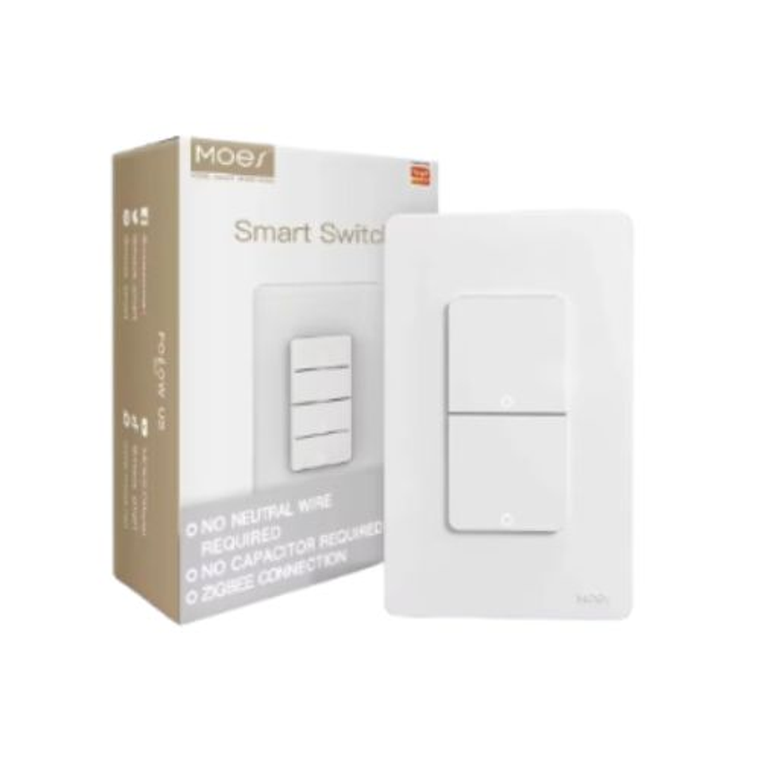 INTERRUPTPOR DE PARED  DE LUZ MOES Wifi 2